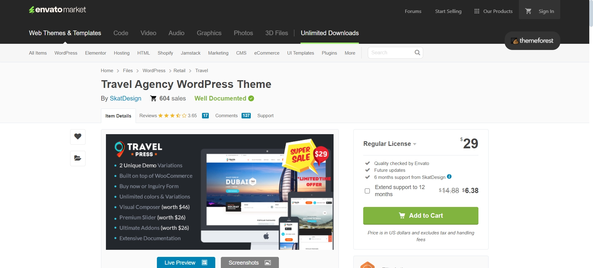 Travel Press WordPress Theme