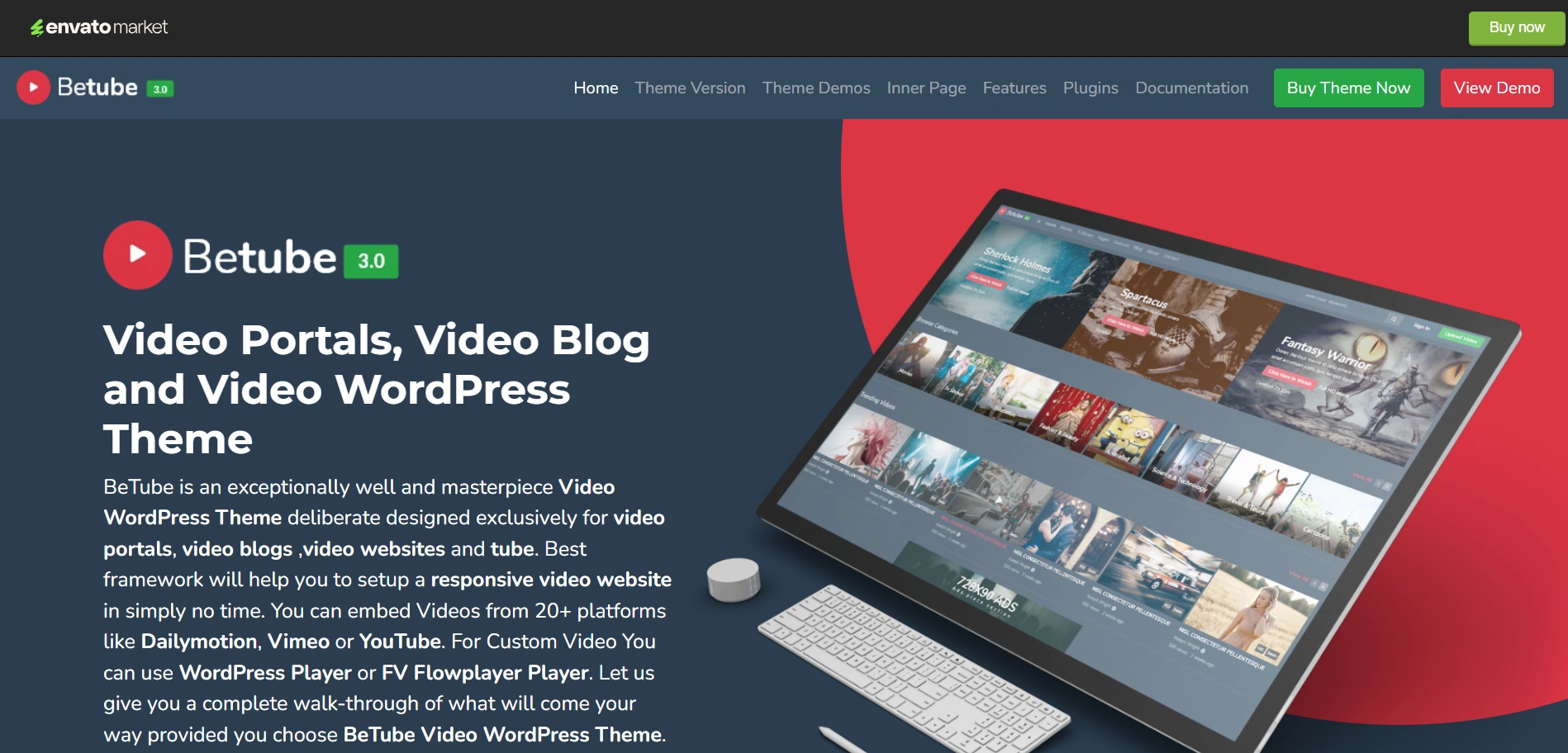Betube Video Theme