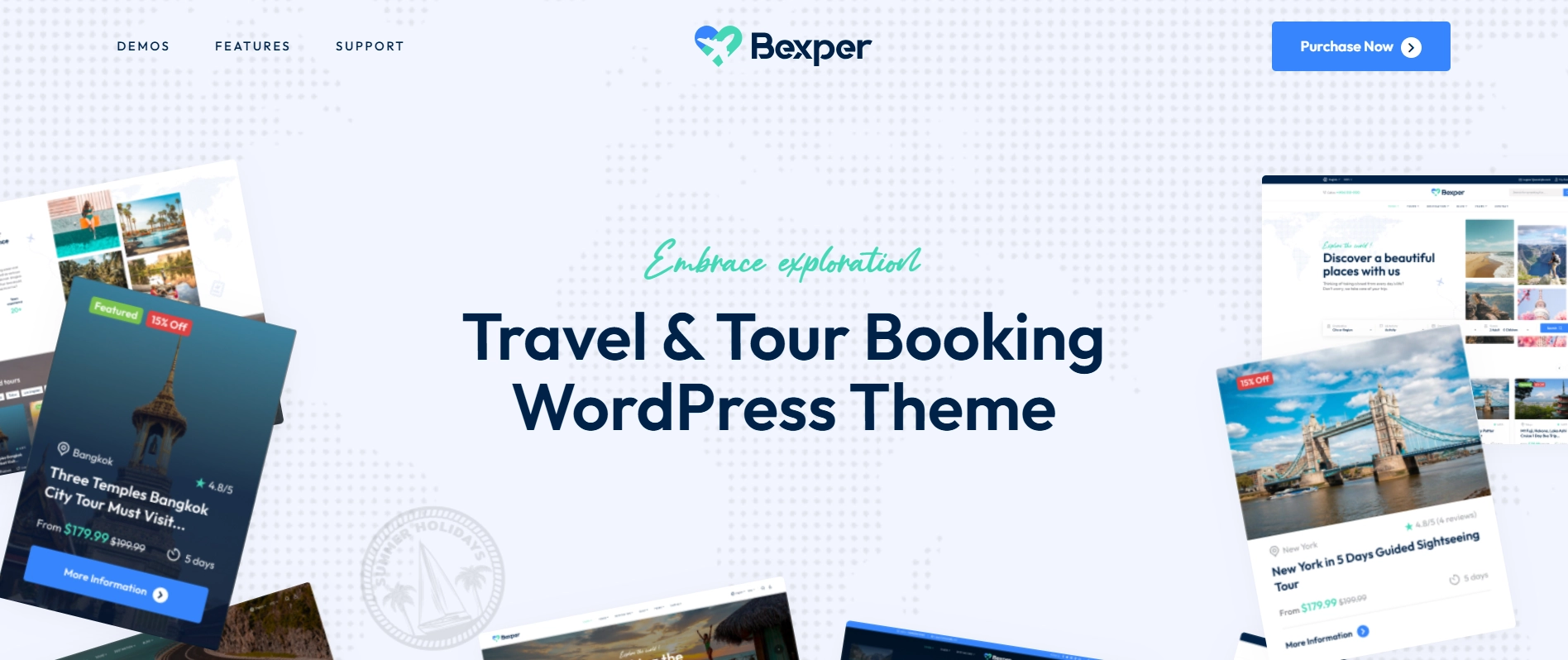Bexper Travel Agency Theme