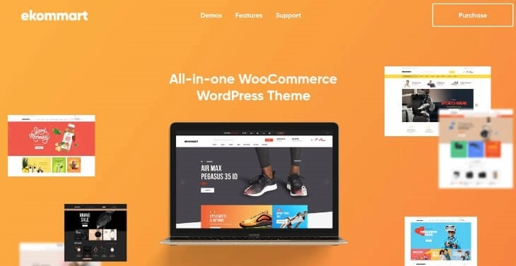Ekommart E-Commerce WordPress theme