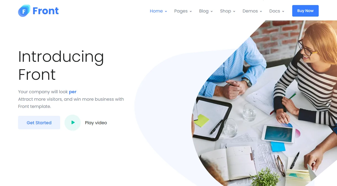 Front WordPress Theme