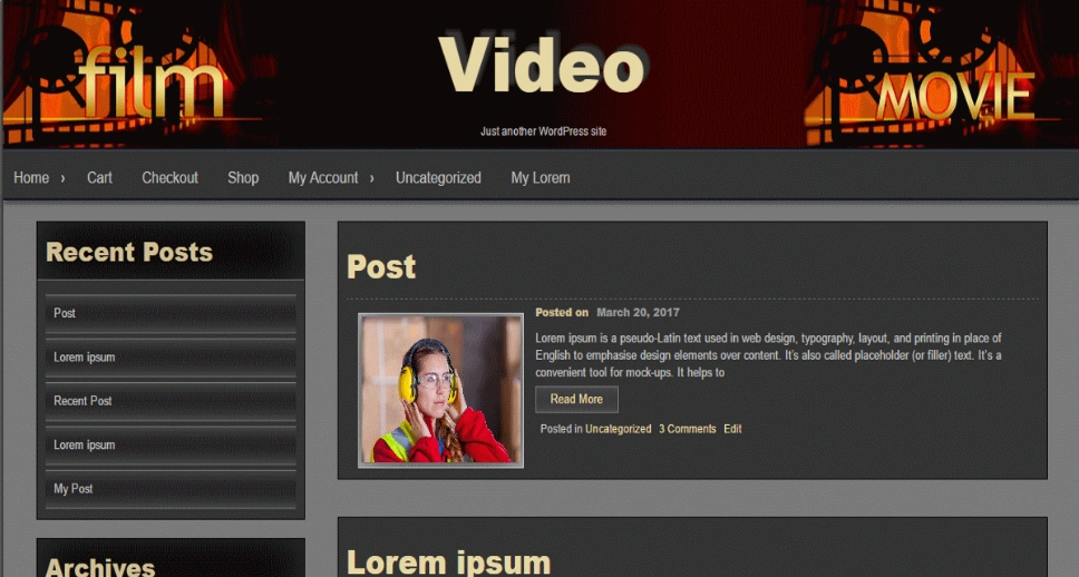 SEOS Video Theme