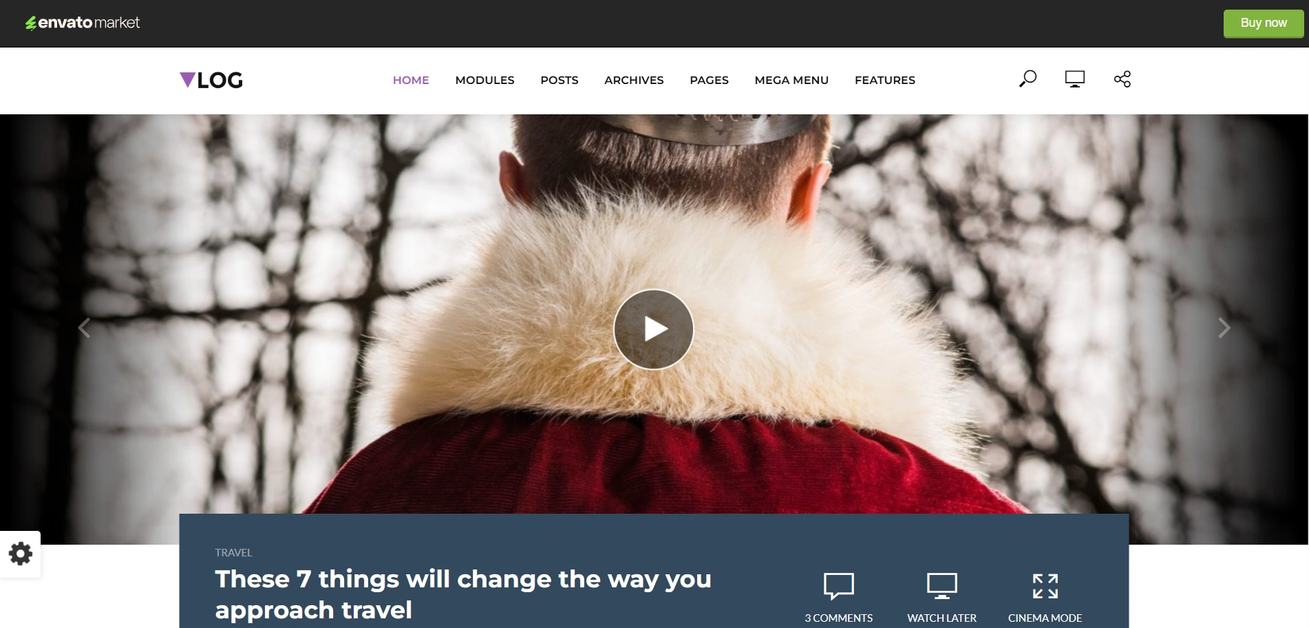 Vlog theme