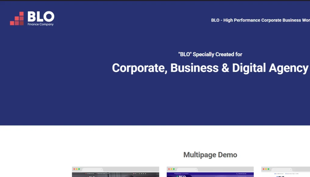 BLO WordPress Theme