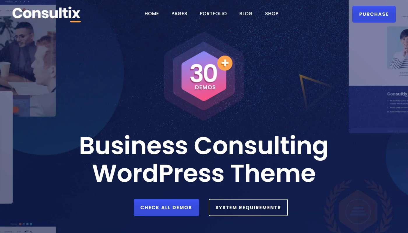 Consultix WordPress Theme