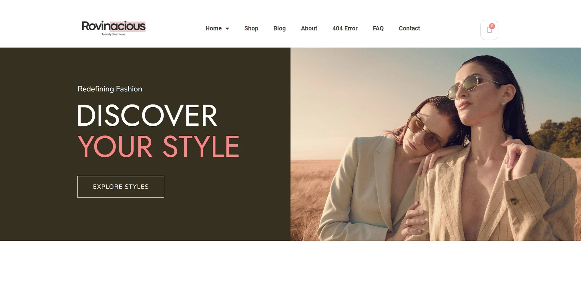 eCommerce Website Template