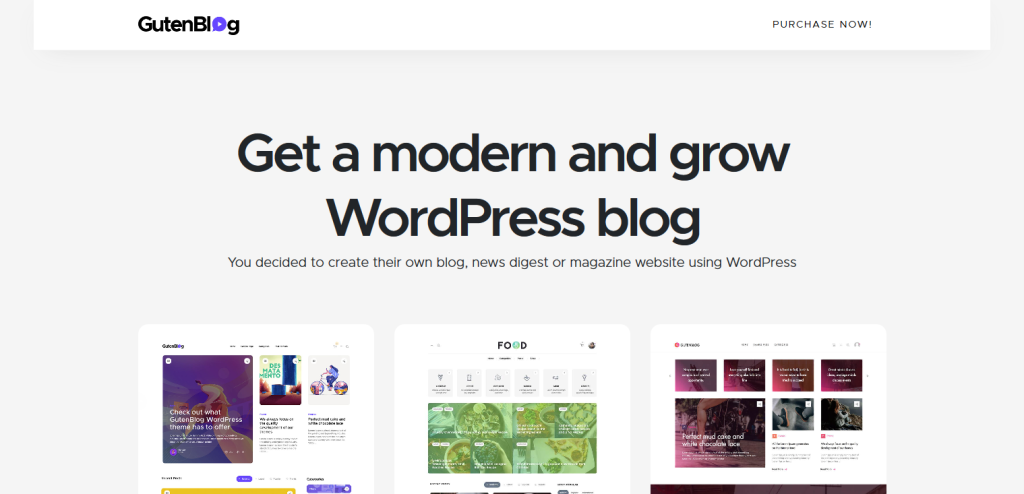 Gutenblog Theme