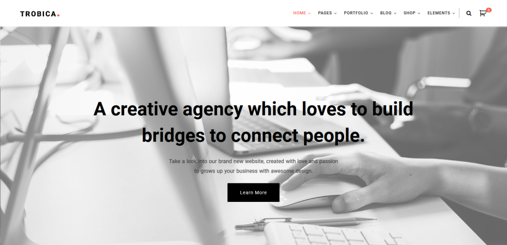 Trobica Gutenberg Theme