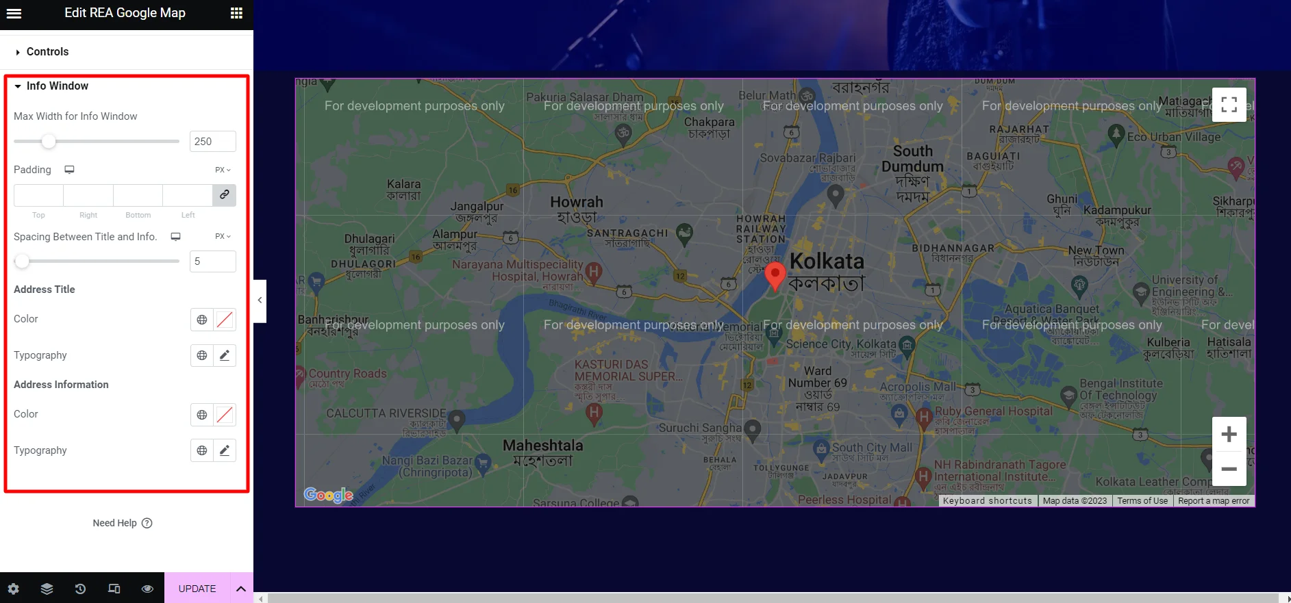 Info Window