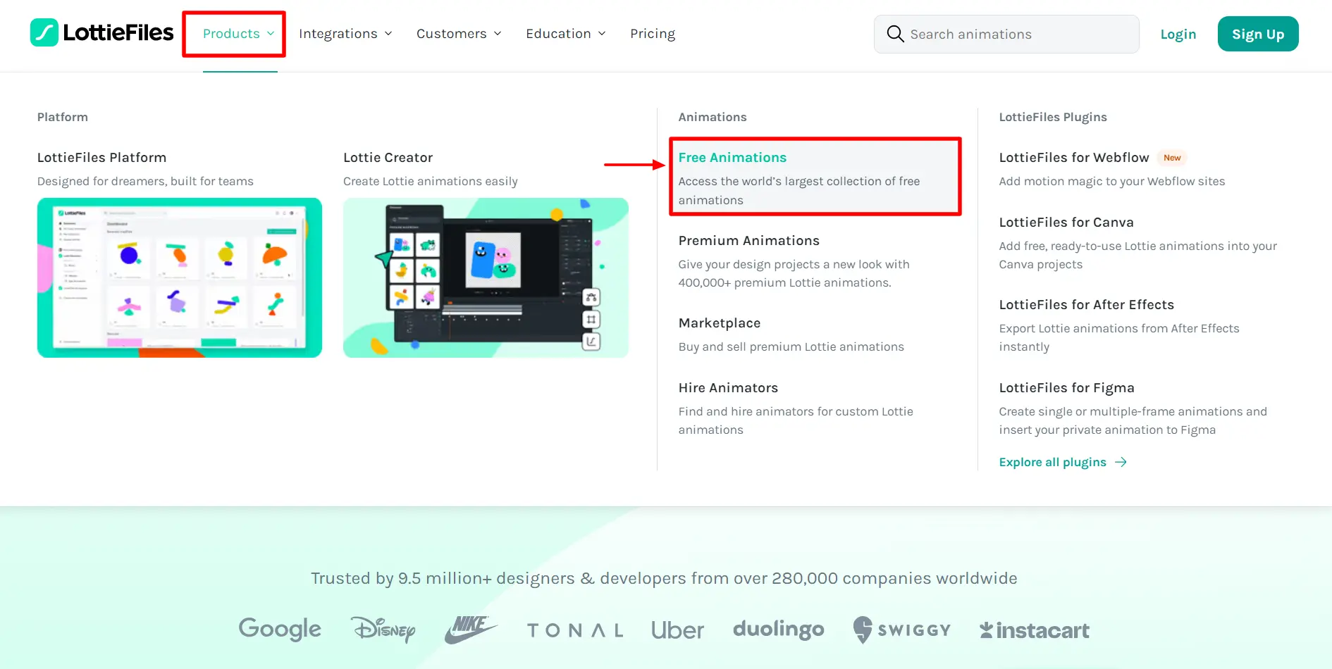 LottieFiles Free Animations