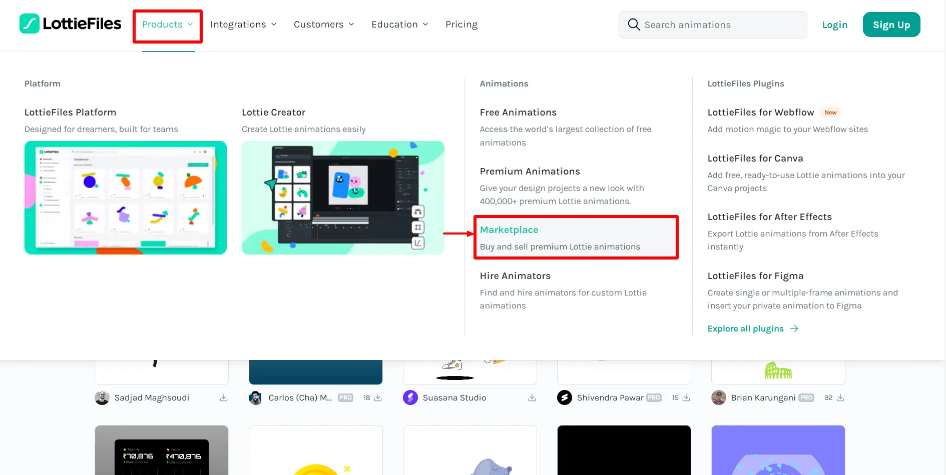LottieFiles - Premium Animations