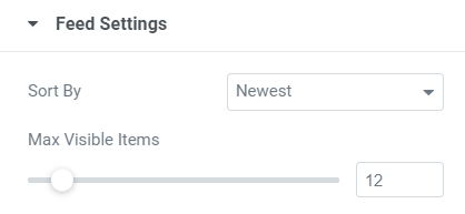 content feed - Facebook feed