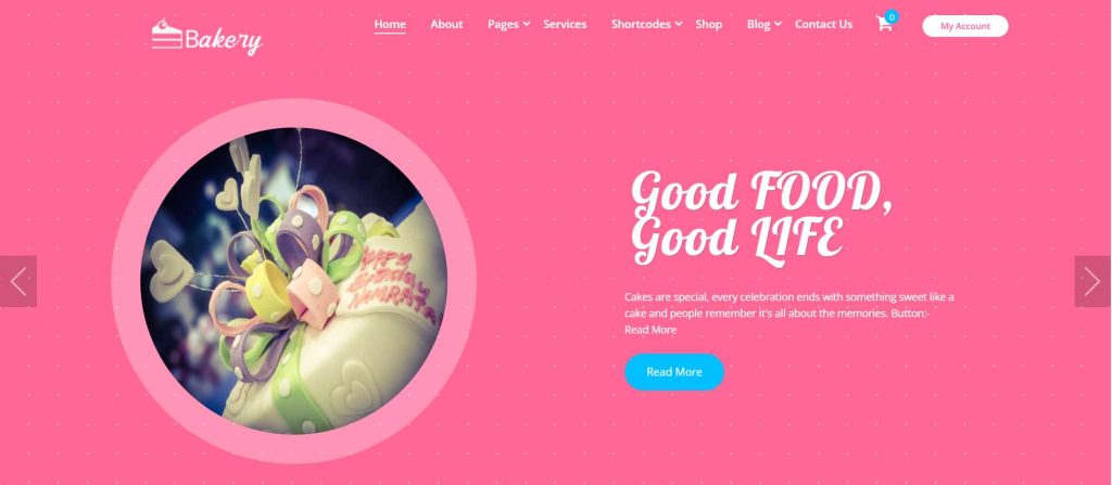 Free Bakery WordPress themes