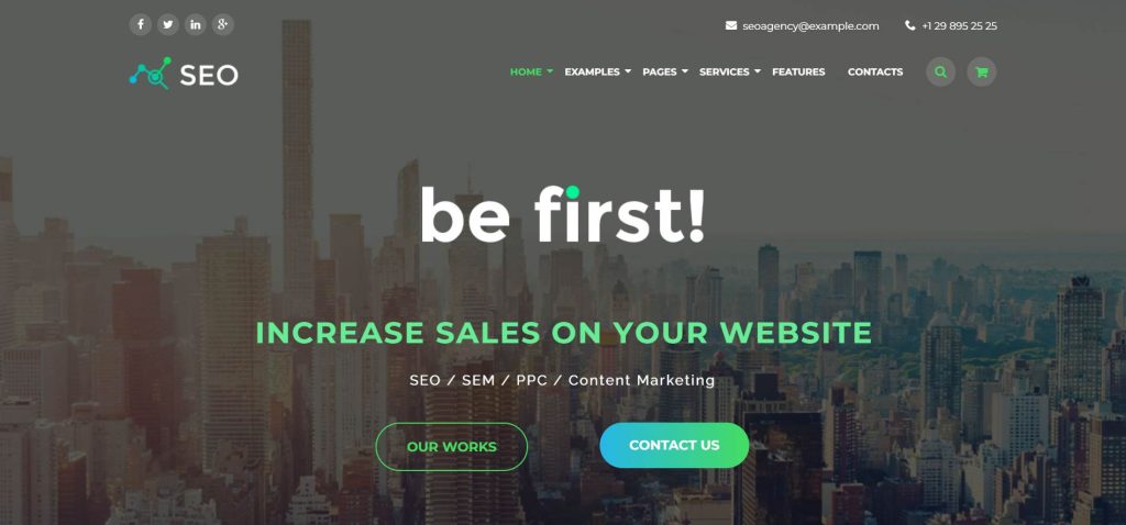 The SEO – Digital Agency WordPress Themes