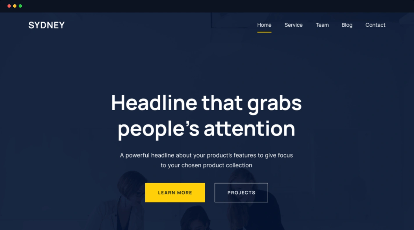 Sydney theme- food blog WordPress theme