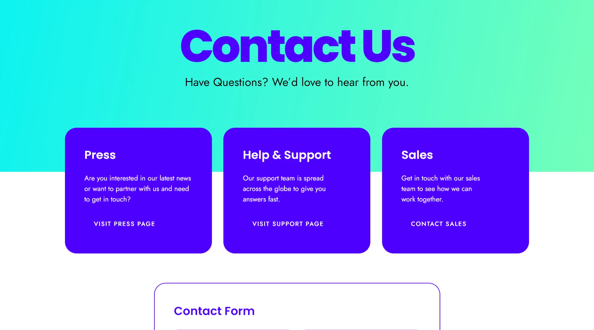 Shoes Store-Contact