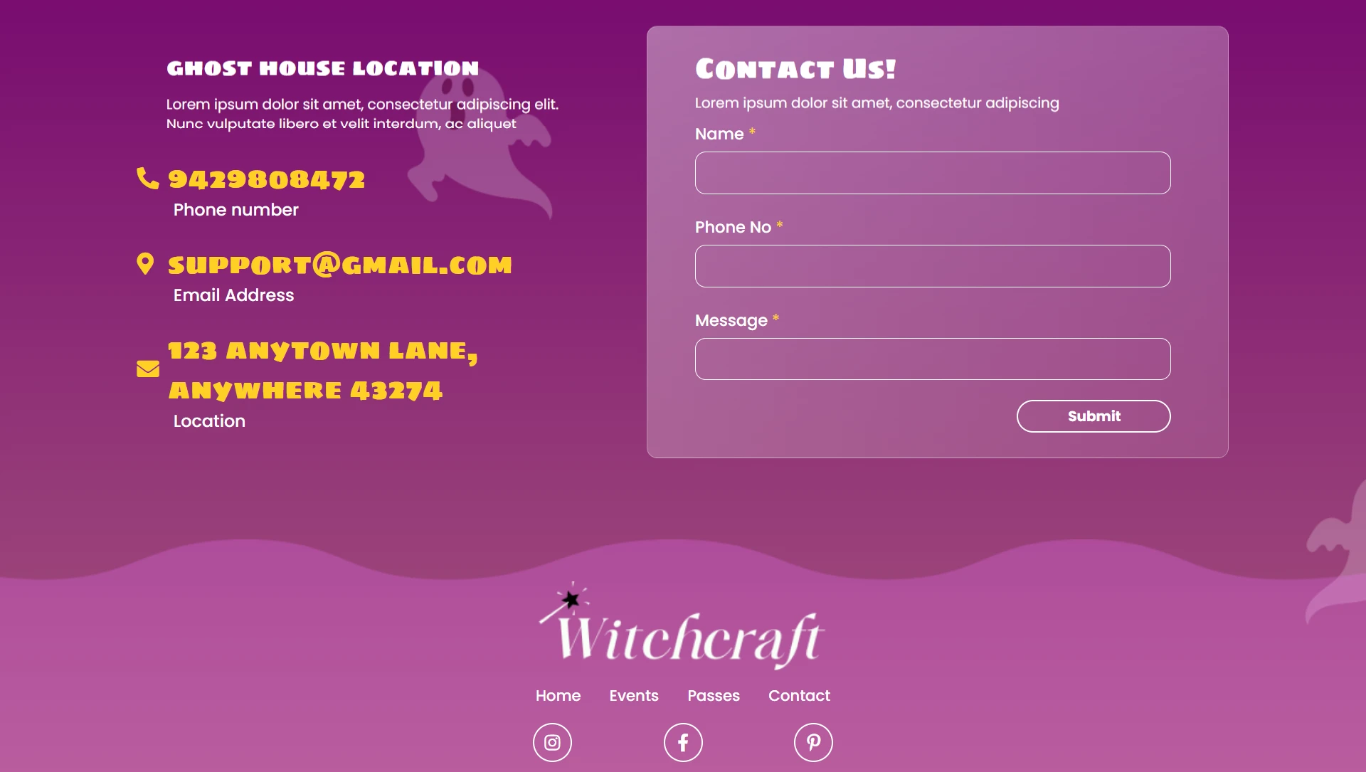 Halloween-Contact
