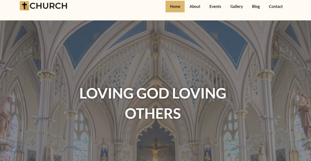 Responsive Church Theme