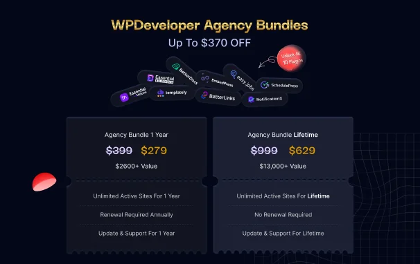WPDeveloper Agency Bundles