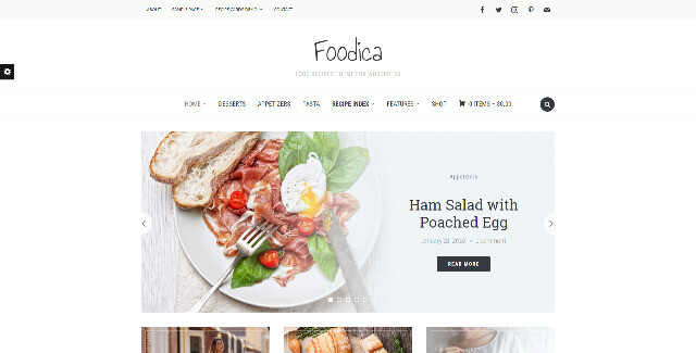 Foodica Theme