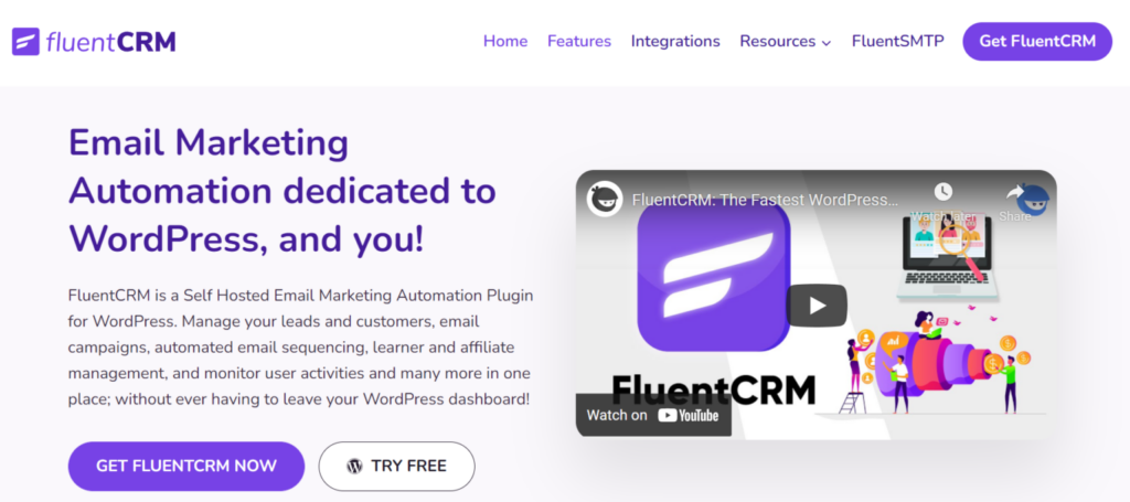 FluentCRM - WordPress Email Plugin