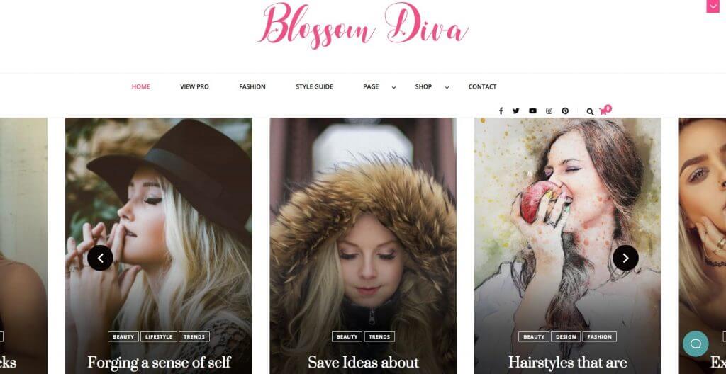 Blossom Diva Theme