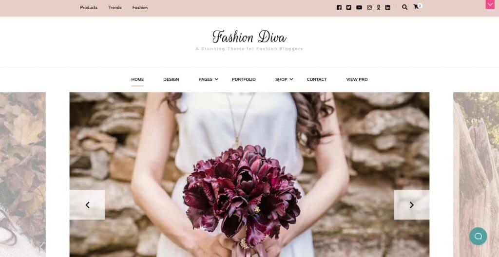Fashion Diva WordPress Theme