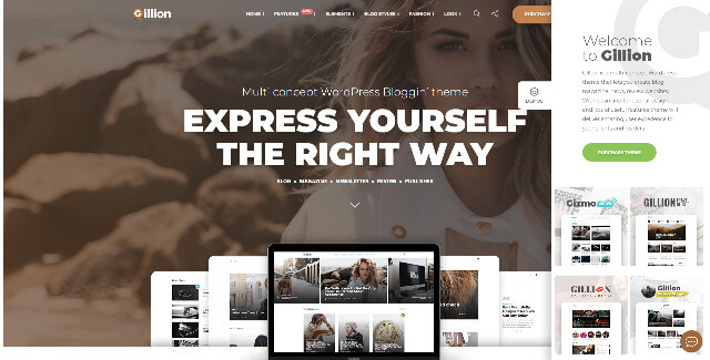 Gillion WordPress Theme