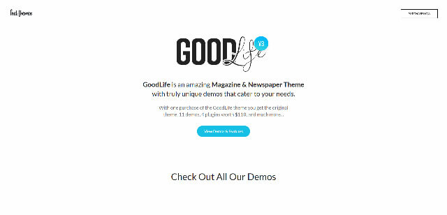 GoodLife WordPress Theme