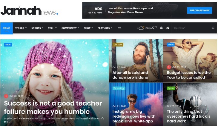 Jannah WordPress Magazine Themes