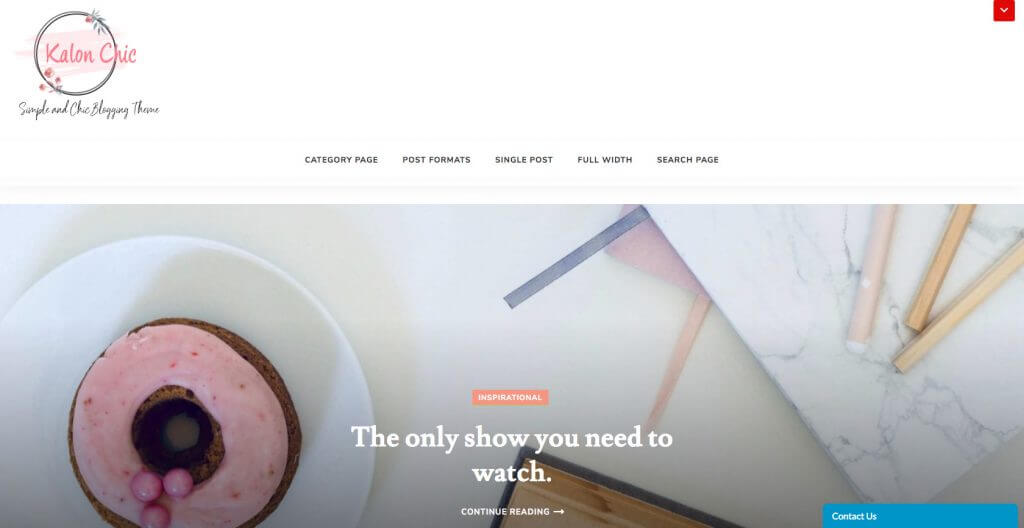 Kalon Chic Theme