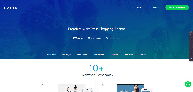 Sober WordPress Themes