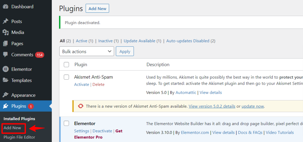 Add New Plugin