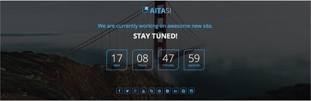 Aitasi Coming Soon WordPress Themes