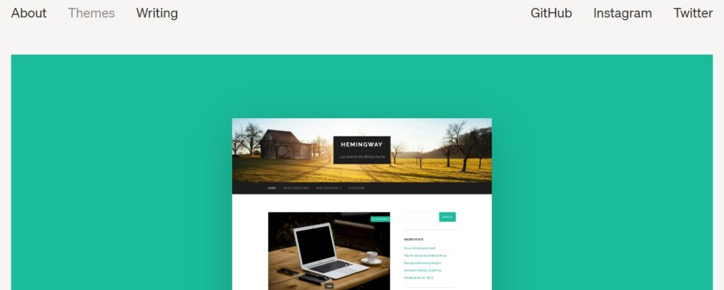 Hemingway Theme