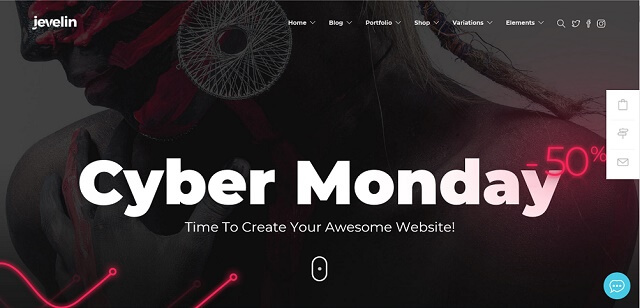 Jevelin Coming Soon WordPress Theme