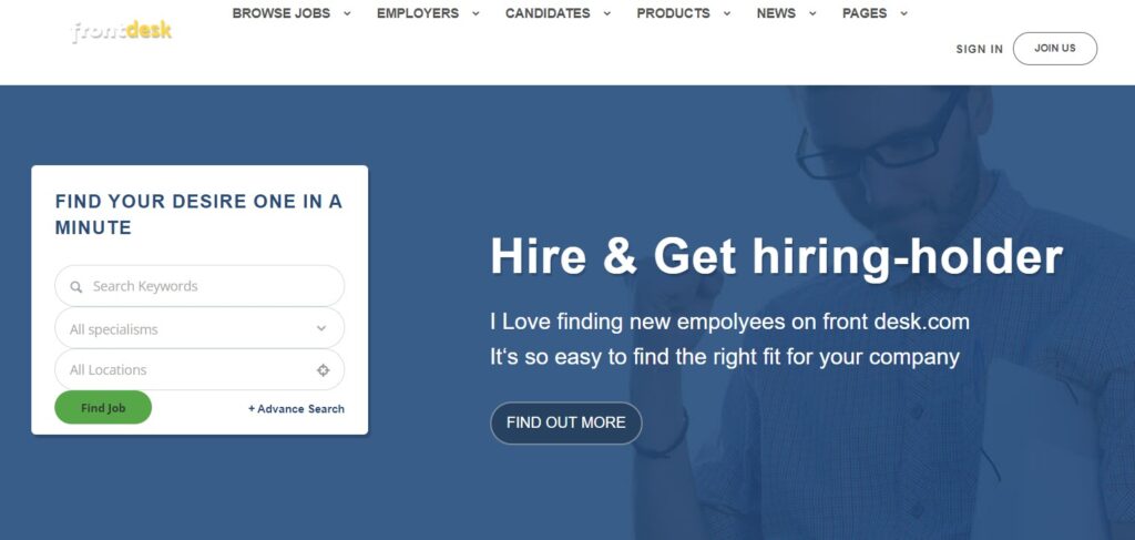 JobCareer Responsive WordPress Themes 