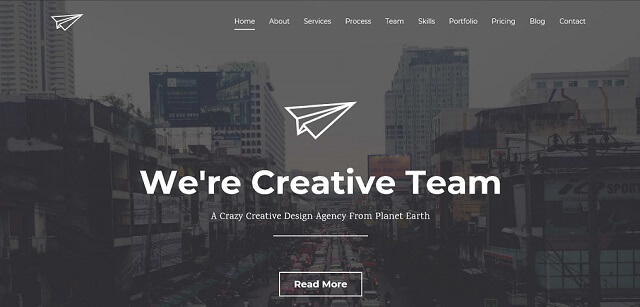 PaperPlane Coming Soon WordPress Themes