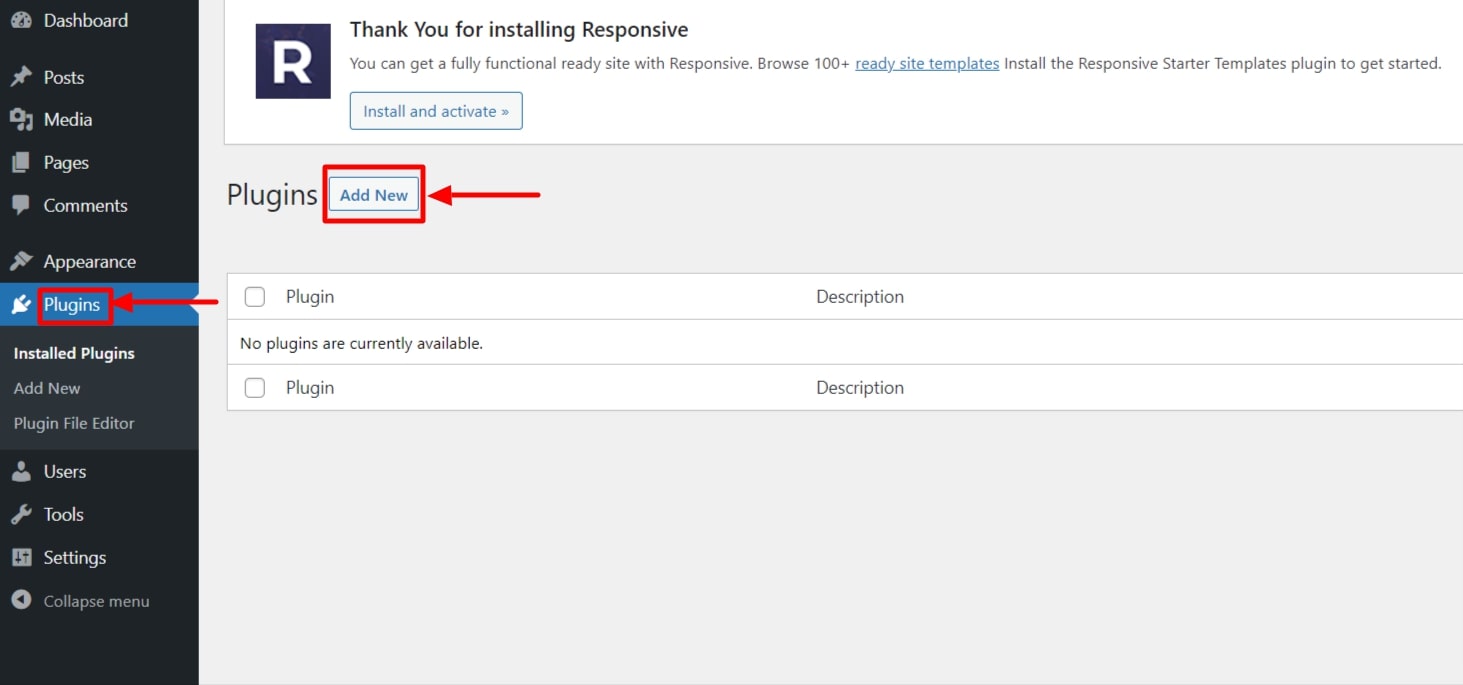 Add New Plugin
