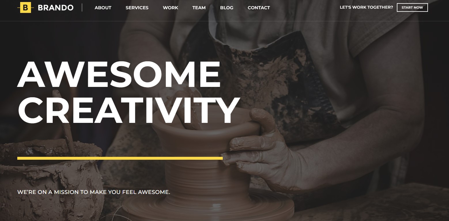 Brando SEO Friendly WordPress Website