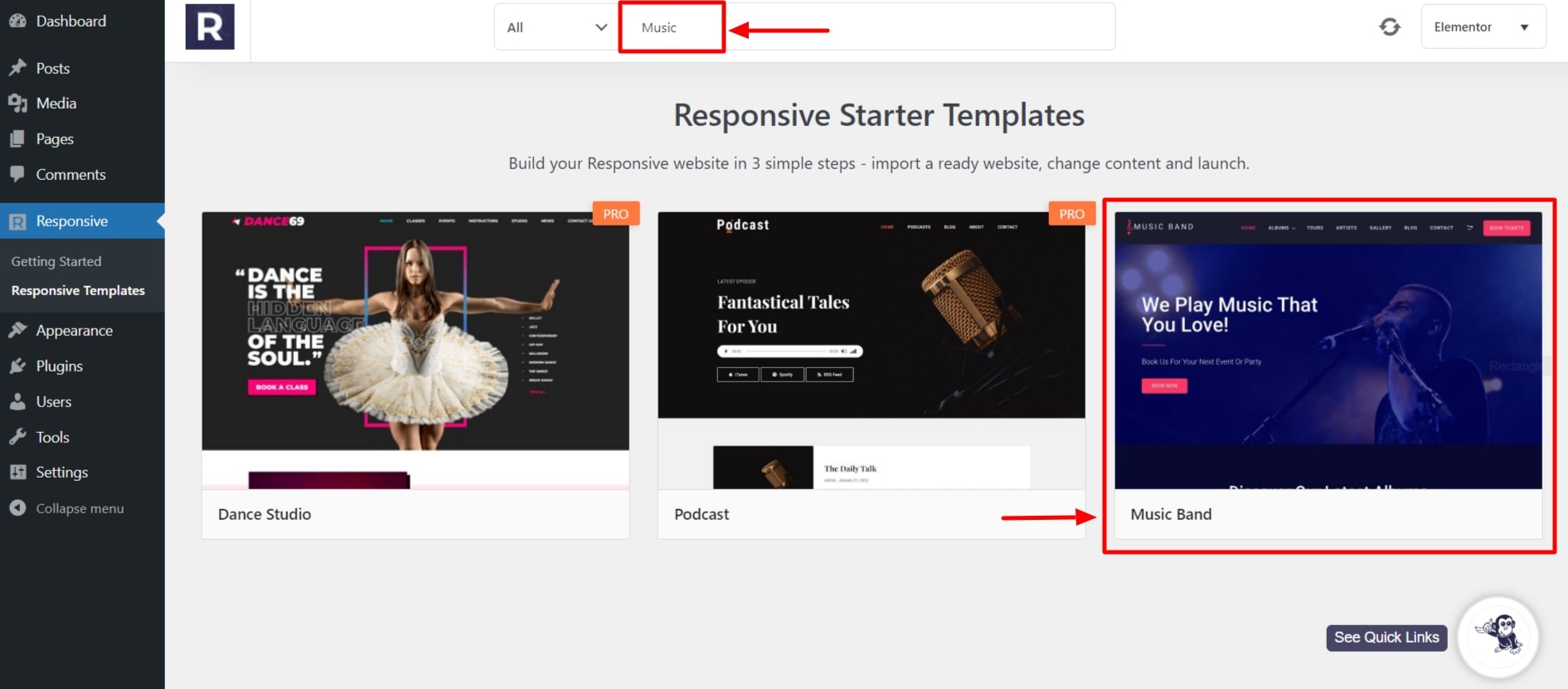 Music Template