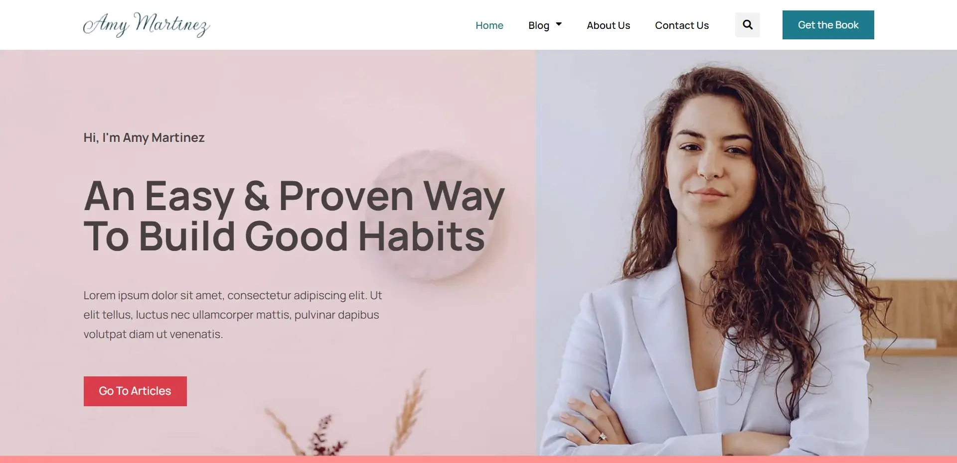 affiliate marketing website template