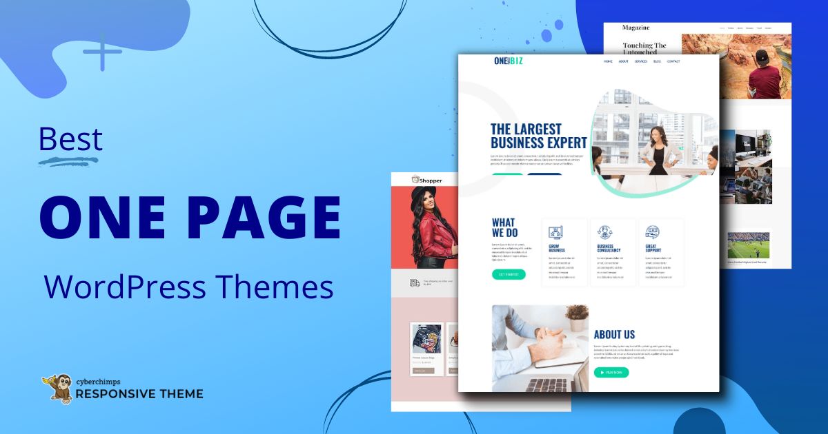Best One Page WordPress Themes