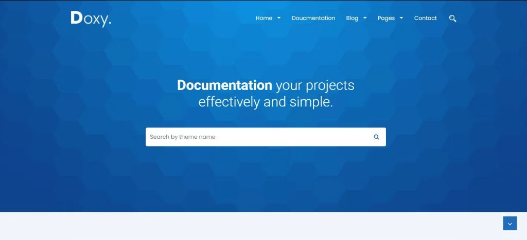 Doxy WordPress theme