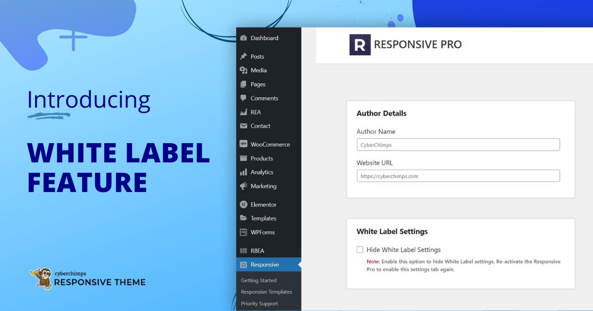 Introducing White Label Feature