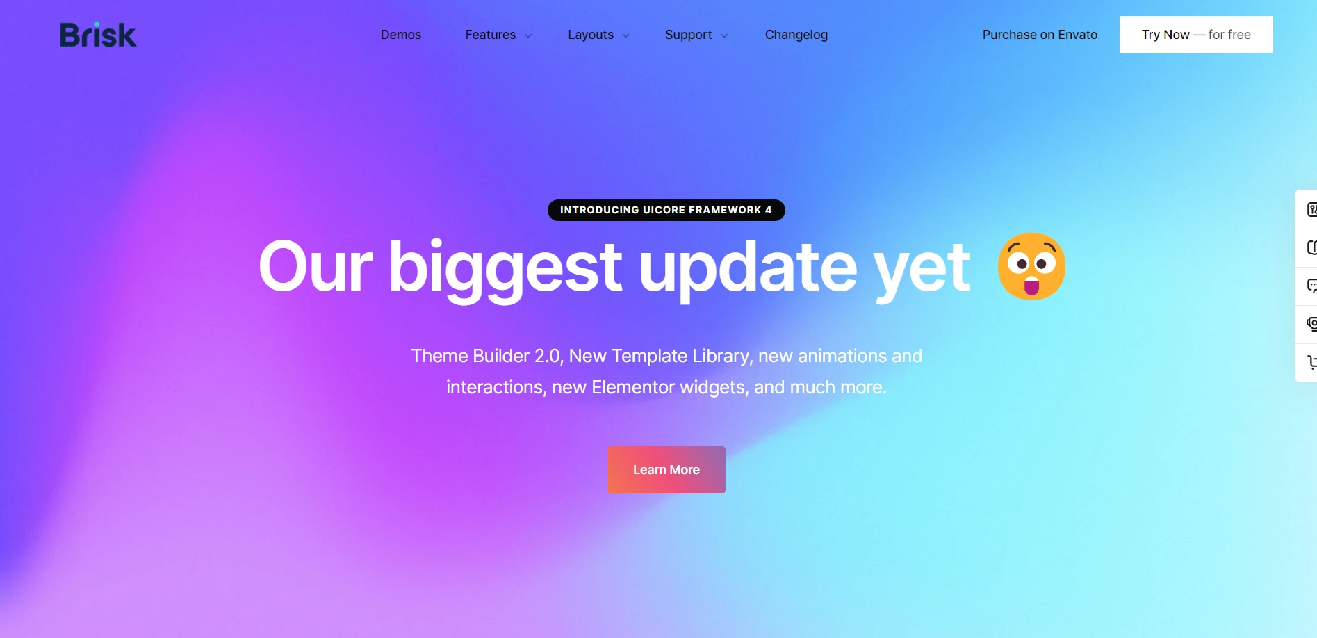 Brisk Elementor WordPress Theme