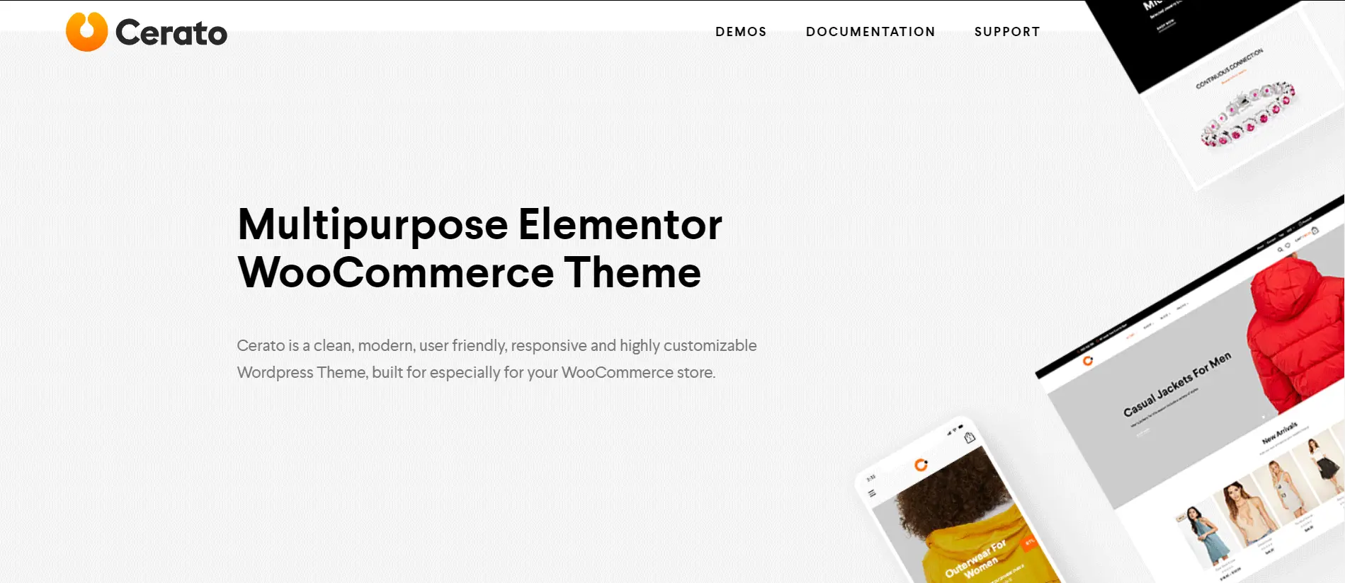 Cerato Elementor WordPress Theme