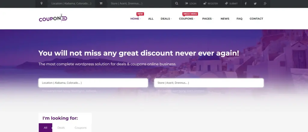  CouponXL WordPress Theme