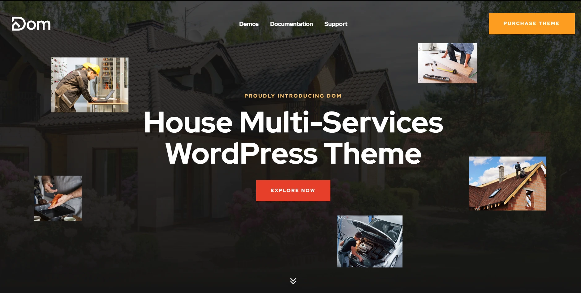 Dom Elementor WordPress Theme
