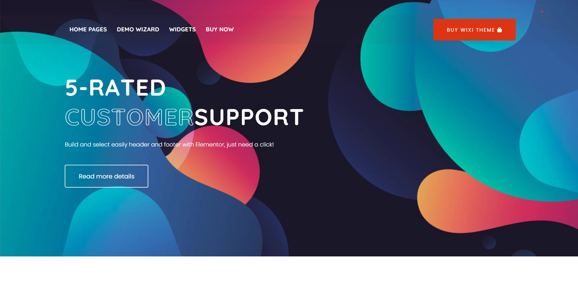 Wixi Elementor WordPress Theme